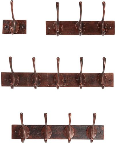 Willow Row Copper Metal Wall Hooks - Set of 4 at Nordstrom Rack