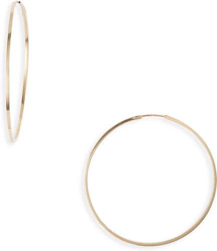 Essentials 14K Gold Thin Hoop Earrings (Nordstrom Exclusive)
