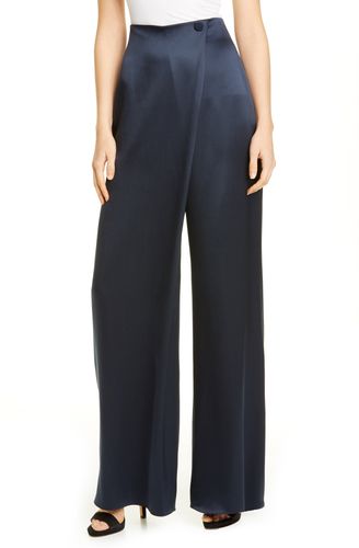 Cushnie et Ochs High Waist Wide Leg Silk Pants at Nordstrom Rack