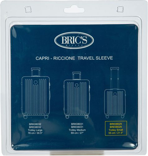 Transparent Custom Cover For 21-Inch Riccione/capri Spinner Trunks - White