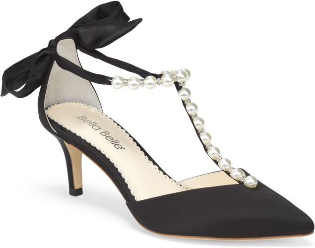 Bella Bella Lisa Embellished T-Strap Pump