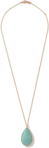 Ippolita 18K Gold Rock Candy Large Pear Necklace in Turquoise 24" at Nordstrom Rack