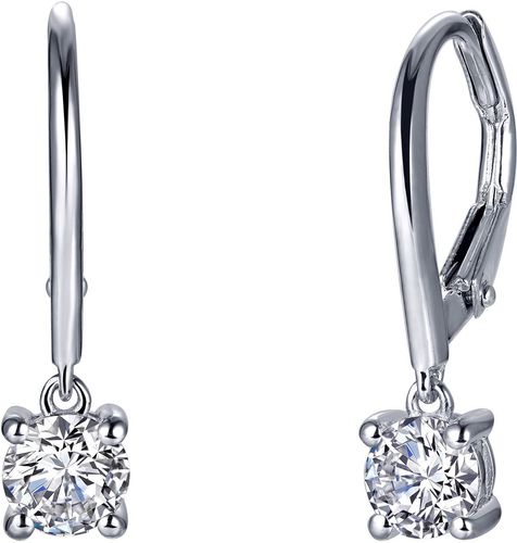 Simulated Diamond Drop Earrings