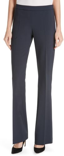 Tulea Side Zip Tropical Stretch Wool Trousers