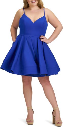 Plus Size Women's MAC Duggal Fit & Flare Cocktail Dress