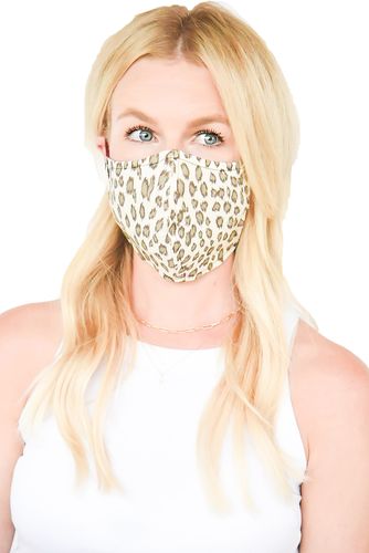 Print Adjustable Contoured Cotton Face Mask