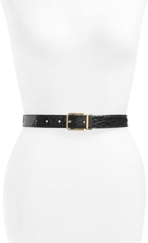 Filata Caiman Leather Belt