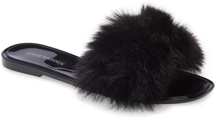 Fritzie Faux Fur Slide Sandal