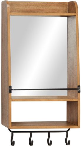 Willow Row Metal & Wood Mirrored Wall Shelf at Nordstrom Rack