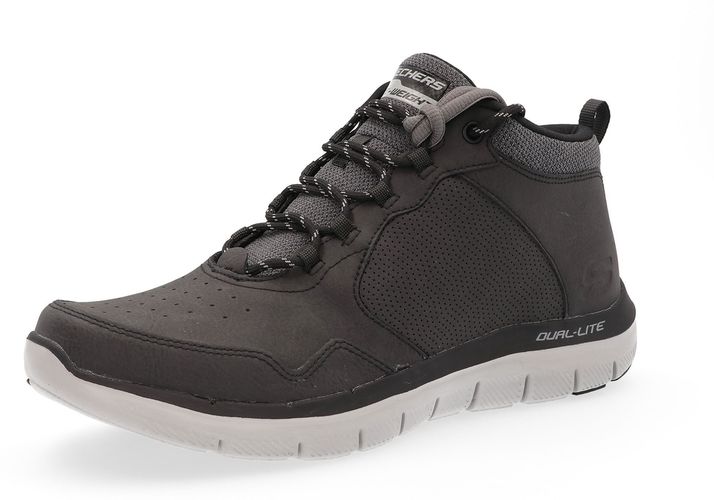 Sneaker alta Flex Advantage in pelle e mesh con soletta