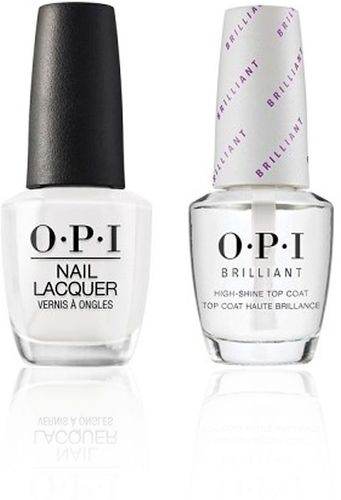 Alpine Snow Duo: smalto bianco e top coat