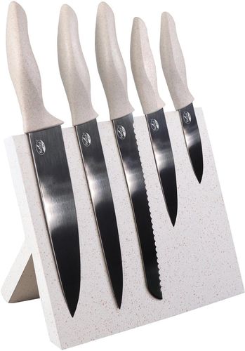 Set 5 coltelli diversa lunghezza con ceppo magnetico