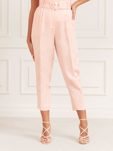 Donna, Pantaloni Con Cintura Marciano, Rosa, Taglia 44