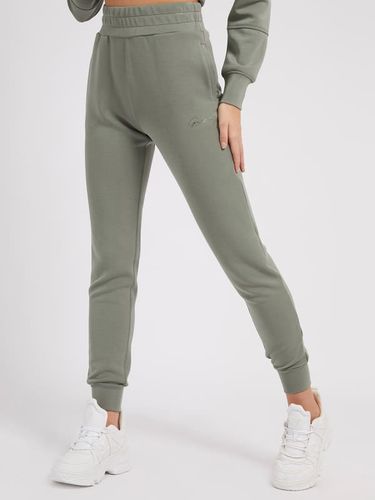 Donna, Jogger Scuba, Verde, Taglia XL