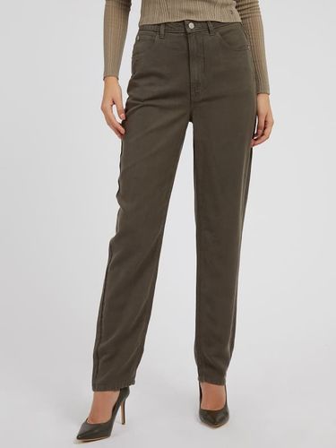 Donna, Pantalone Relaxed, Verde, Taglia 32