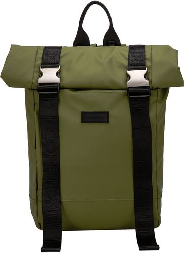 Isidor Xs Roll Top Thin Strap Backpack Olive