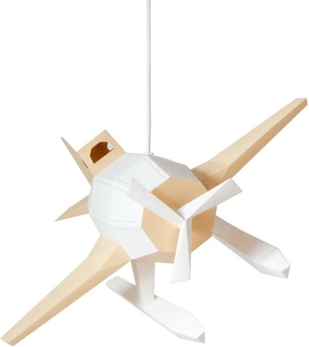 Seaplane Diy Pendant Paperlamp Kit In Caramel