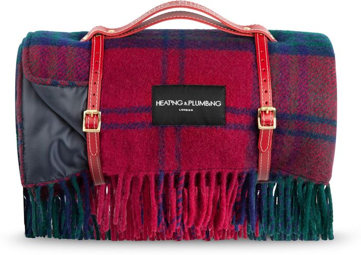 Pure New Wool Waterproof Picnic Blanket - Highland Dream