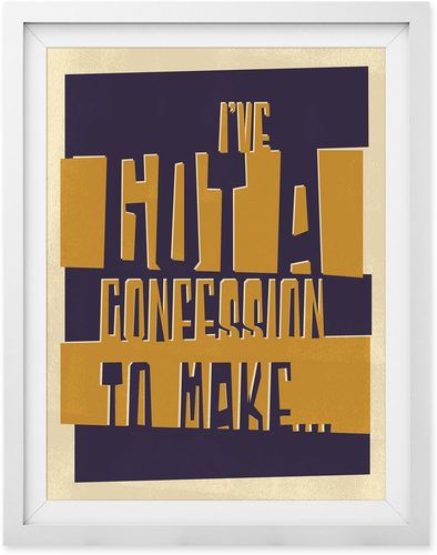 Confession Print