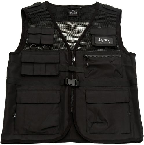 Flynn Utility Vest In Black