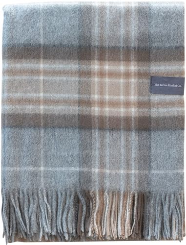 Cashmere Blanket In Mackellar Tartan