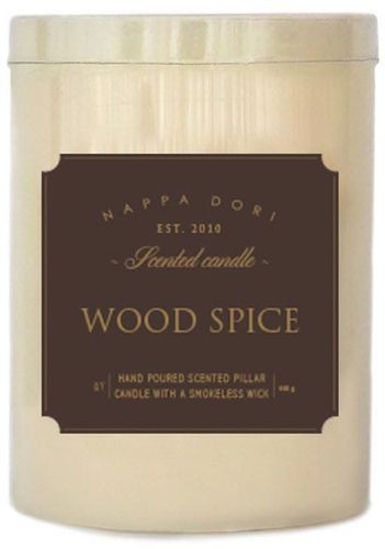 Medium Pillar Candle - Woodspice