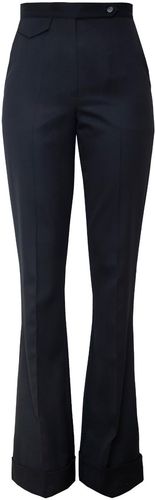 Lisa Flared Trousers In Moonless Night