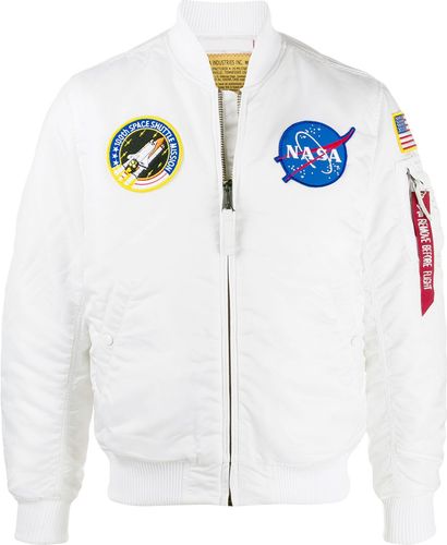 Bomber NASA in bianco - uomo