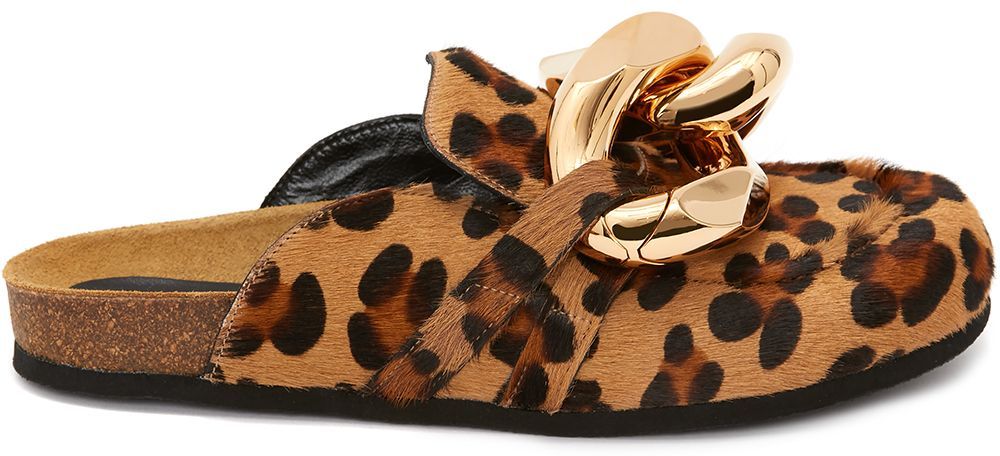 Mules chain loafer leopardate - donna