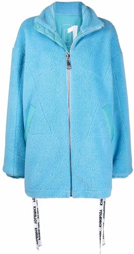 Cappotto I'll Wear You Everyday Pile in azzurro - donna