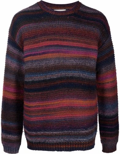 Maglione a righe in multicolore - uomo