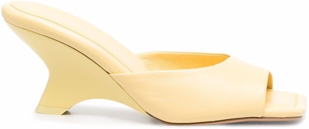 Mules Gia 7 75mm in giallo - donna
