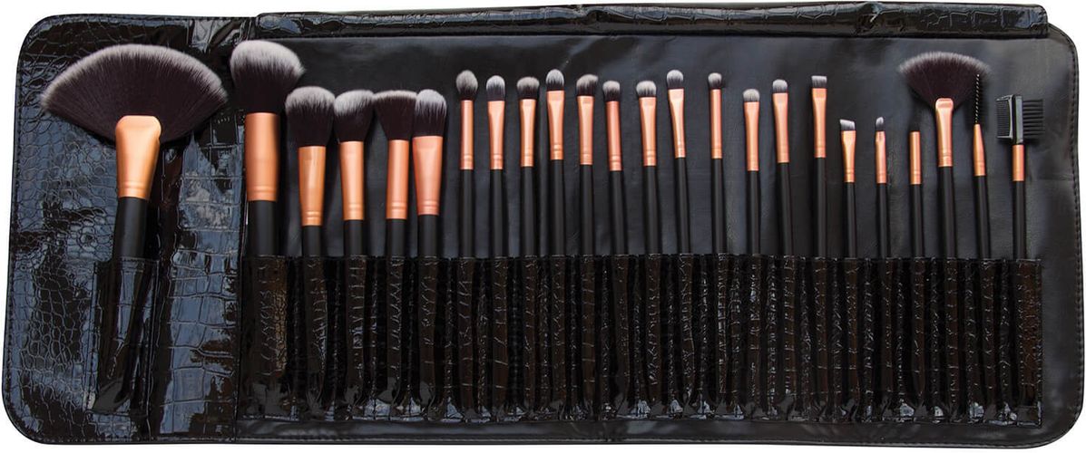 kit professionale da 24 pennelli per make-up