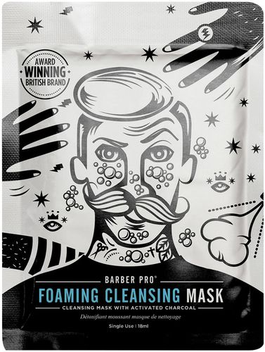maschera detergente emulsionante con carbone attivo