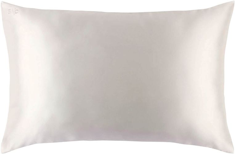 Silk Pillowcase - Queen (Various Colours) - White