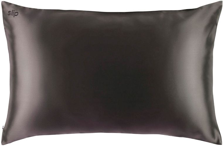 Silk Pillowcase - Queen (Various Colours) - Charcoal