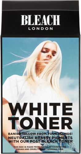 White Toner kit anti-giallo capelli biondi