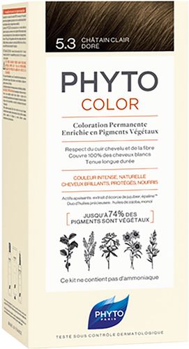 Hair Colour by Phytocolor - 5.3 Light Golden Brown 180g