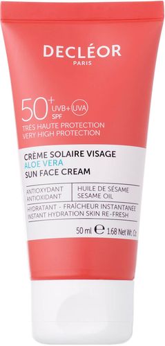 DECLÉOR Aloe Vera Suncare Face Cream SPF50+ 50ml