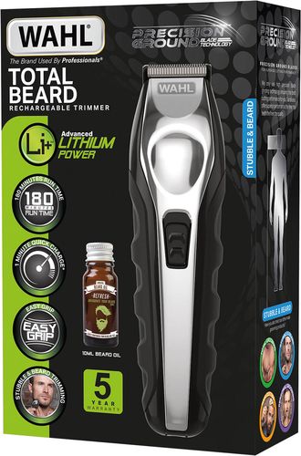 Total Beard Trimmer Kit with Beard Oil