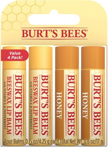 Beeswax and Honey Lip Balm (4 Pack)