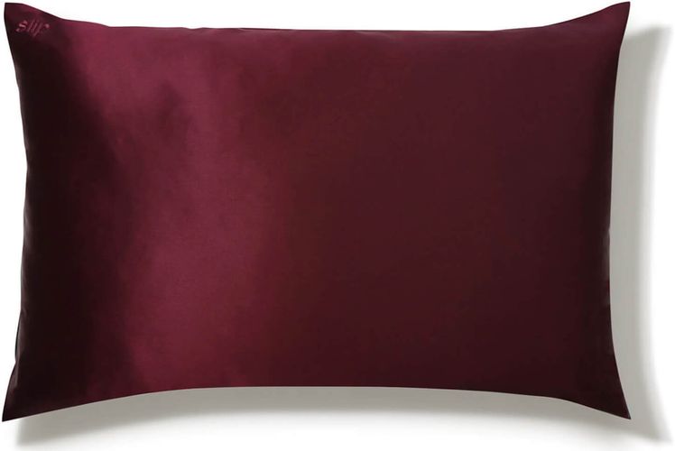 Silk Pillowcase - Queen (Various Colours) - Plum