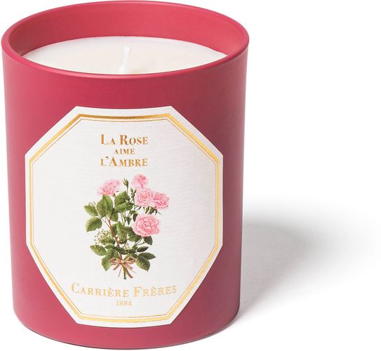 Carrière Frères Scented Candle - La Rose Aime l'Ambre 185g