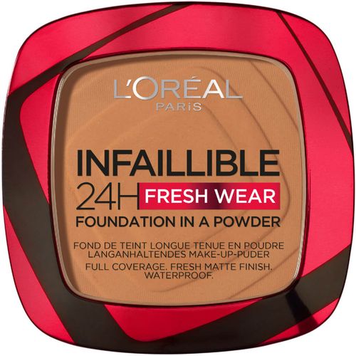 Infallible 24 Hour Fresh Wear Foundation Powder 9g (Various Shades) - 330 Hazelnut