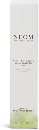 Clean & Energise Hand Sanitising Spray 30ml