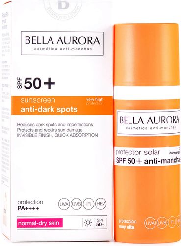 Anti-Dark Spots Sunscreen SPF50+ Normal-Dry Skin 50ml