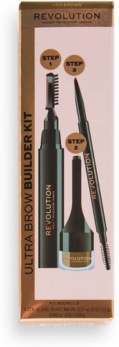 Ultra Brow Builder Kit (Various Shades) - Ash Brown