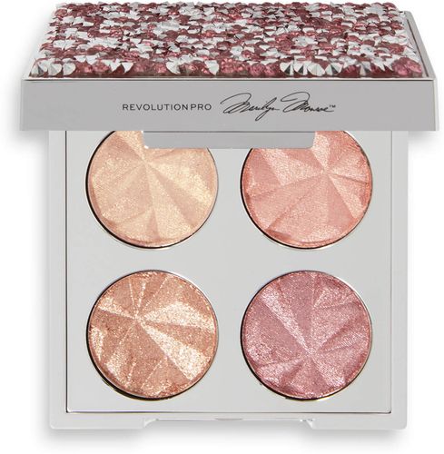 X Marilyn Eye Quad palette di ombretti - Pink Crystal