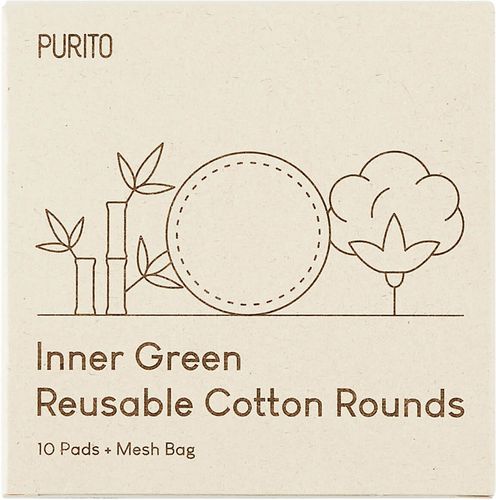 Inner Green Reusable Cotton Rounds 58g