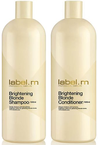 label.m Brightening Blonde Duo Shampoo e Balsamo (1000 ml)